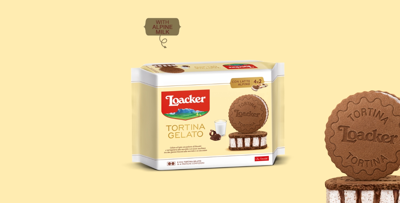 sammontana loacker tortina gelato