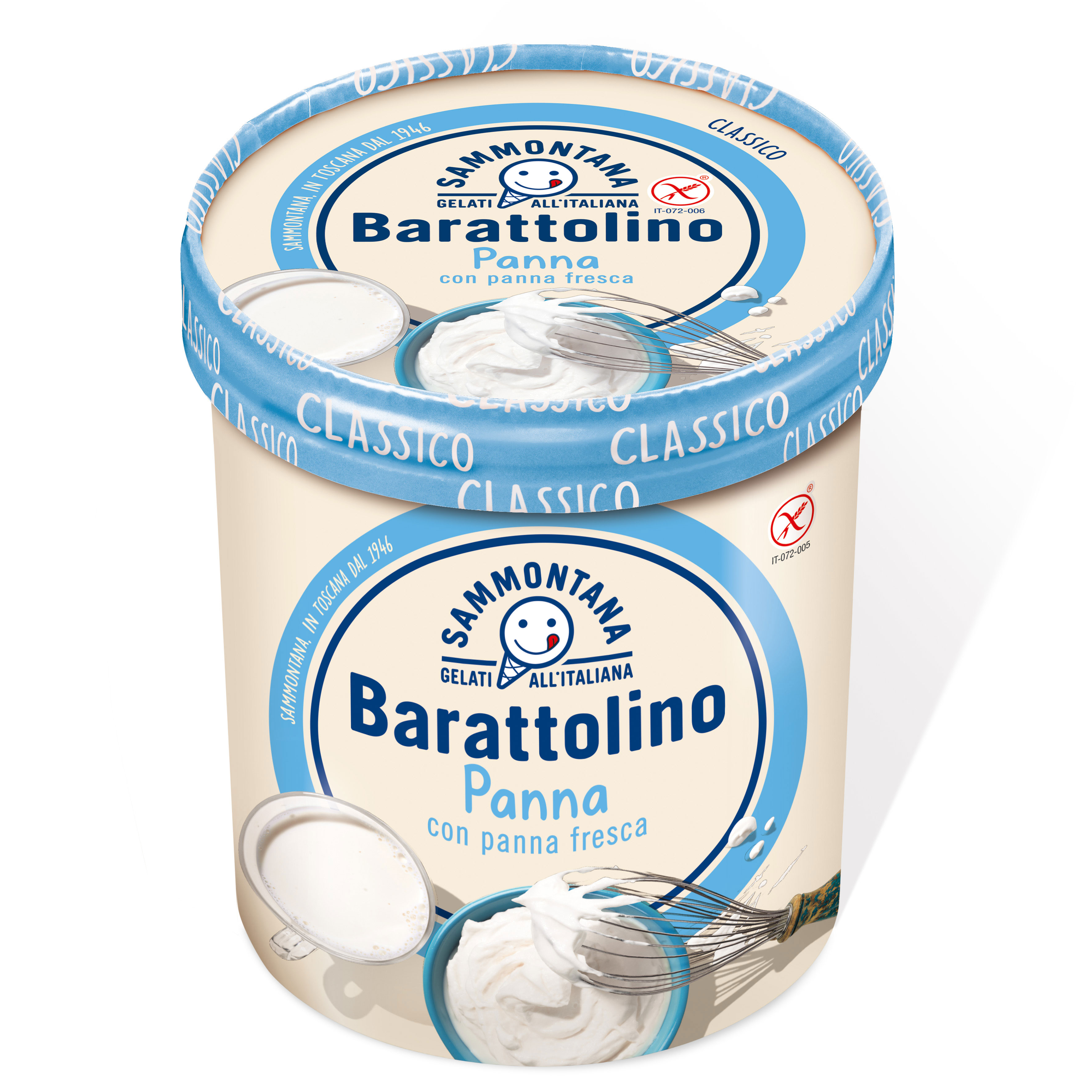 Barattolino Classico Panna