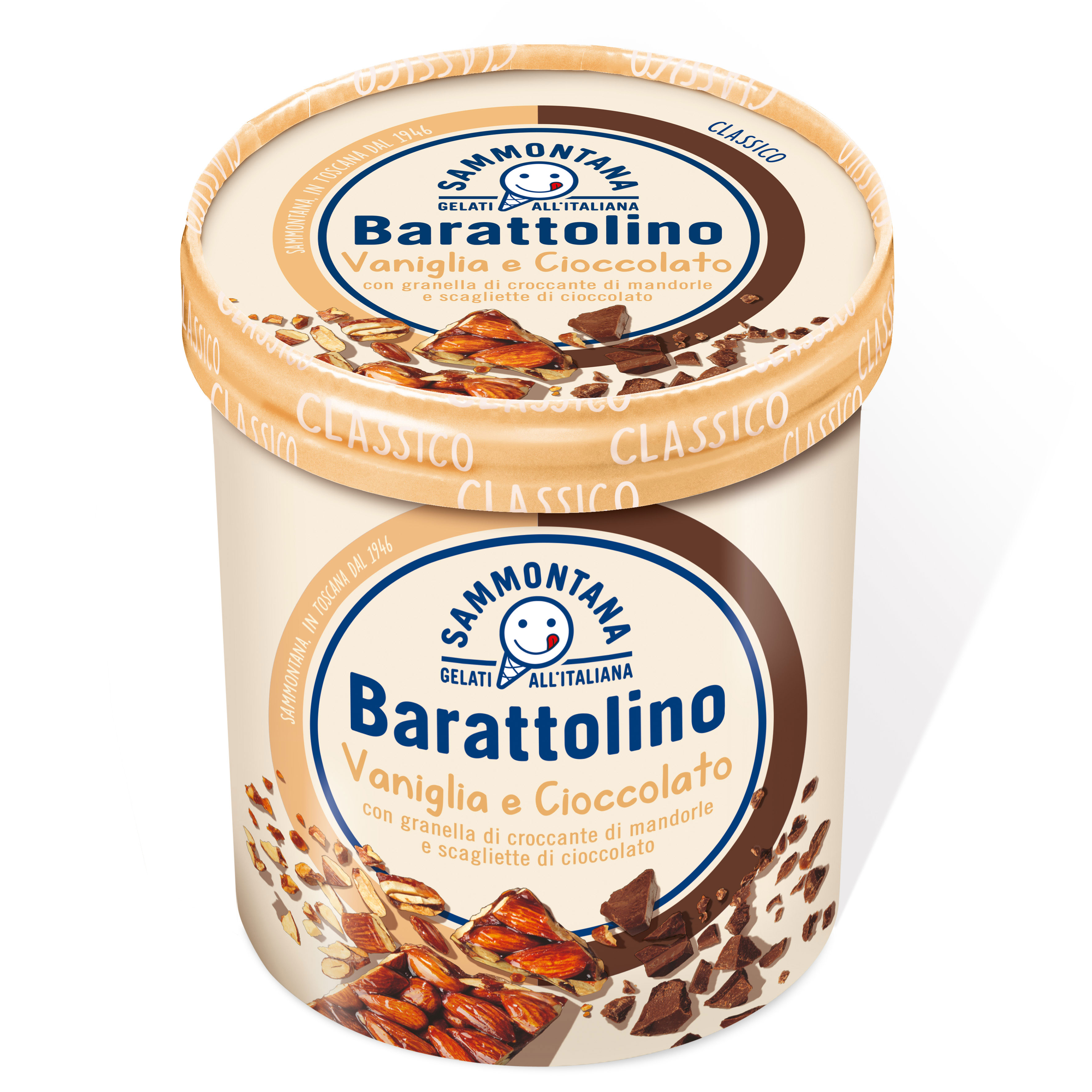 Barattolino Classico Vaniglia e Cioccolato