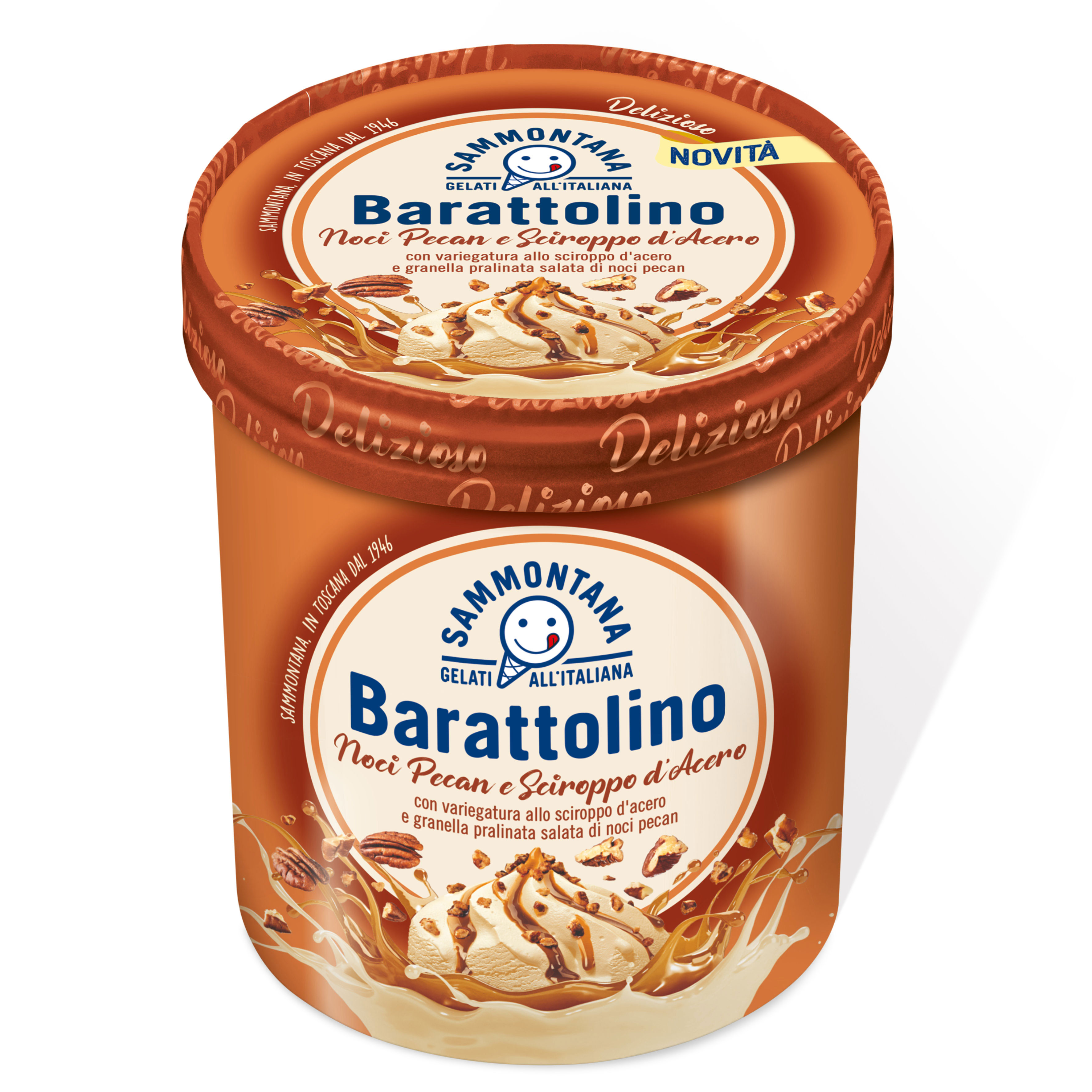 Barattolino Delizioso Noci Pecan e Sciroppo D'Acero