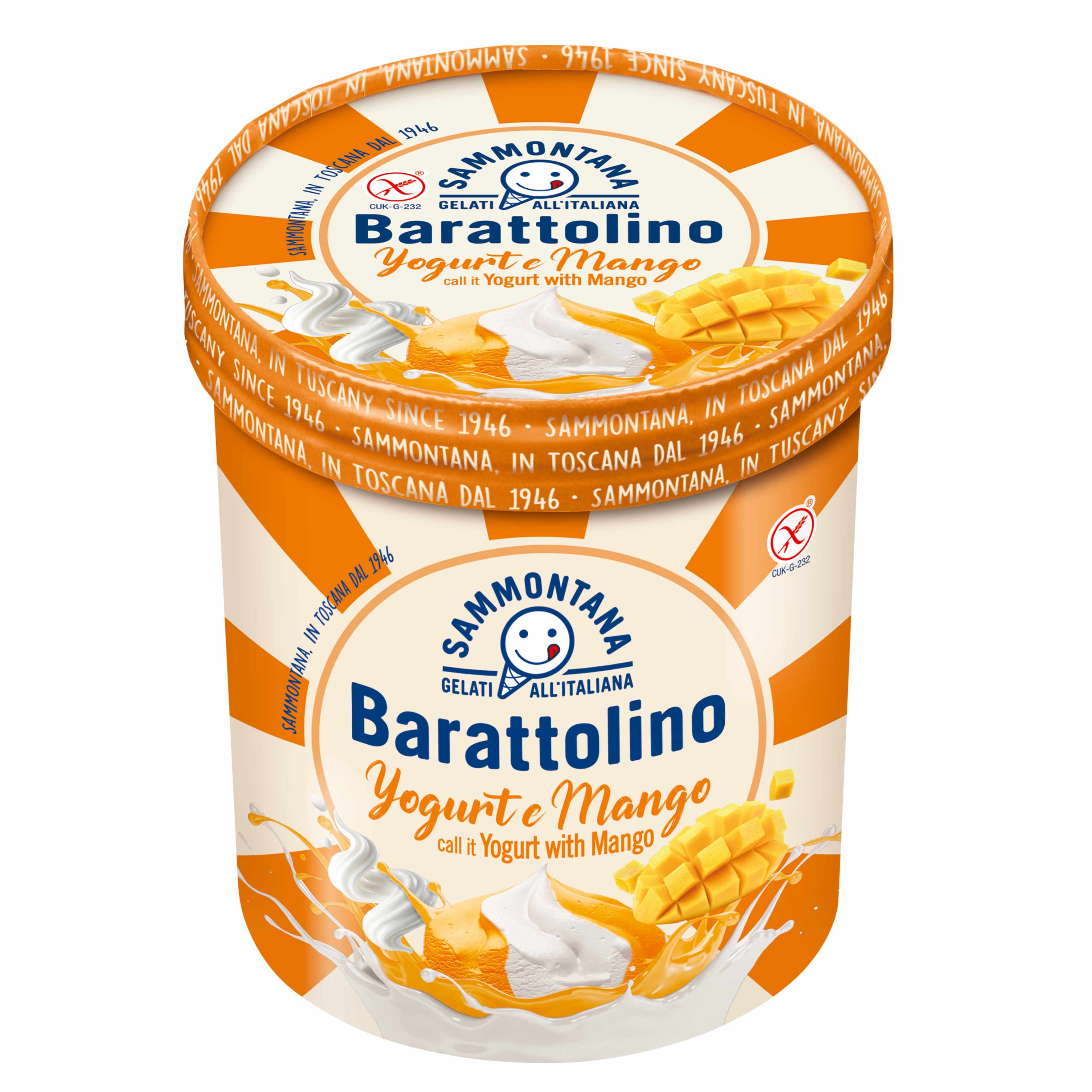 Barattolino Export Yogurt e Mango