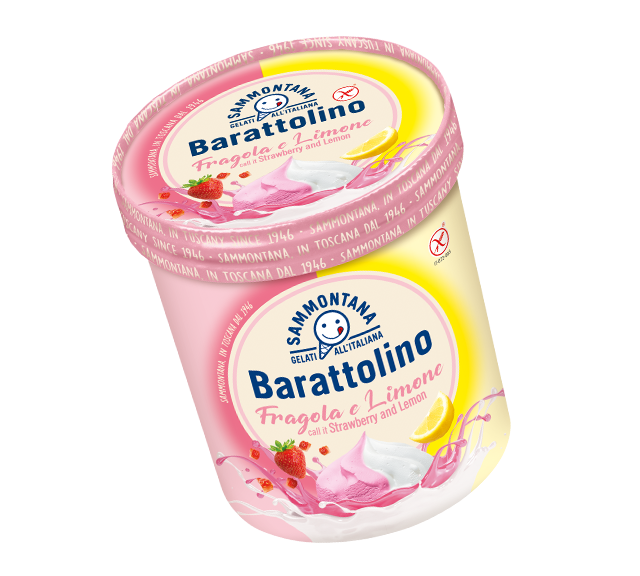 Barattolino Export Fragola e Limone