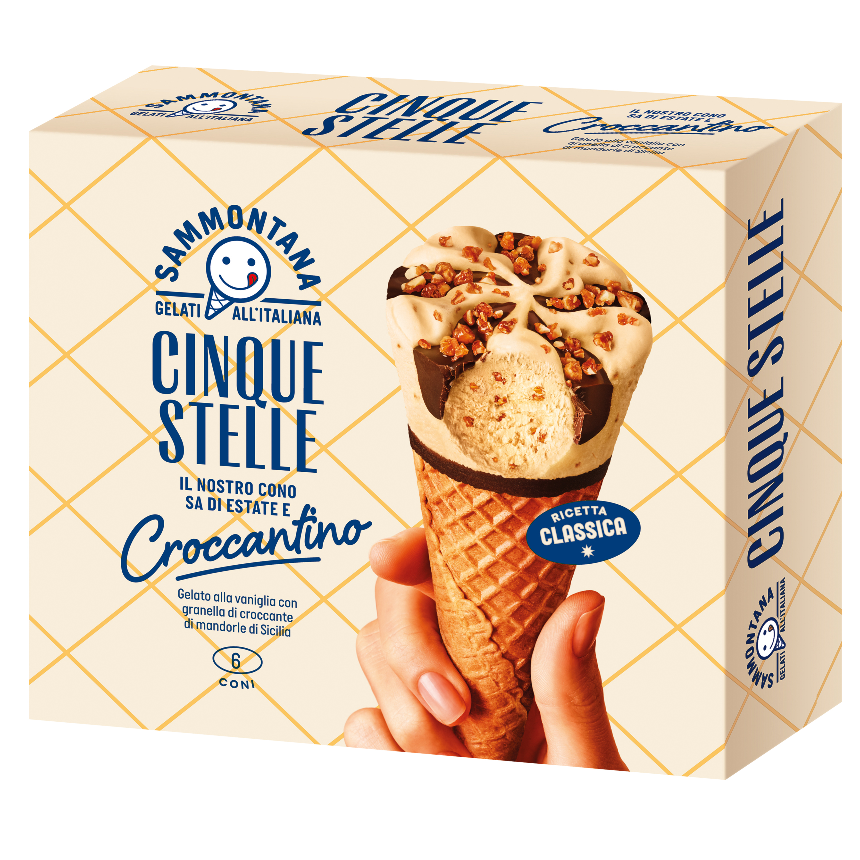Cono Cinque Stelle Croccantino