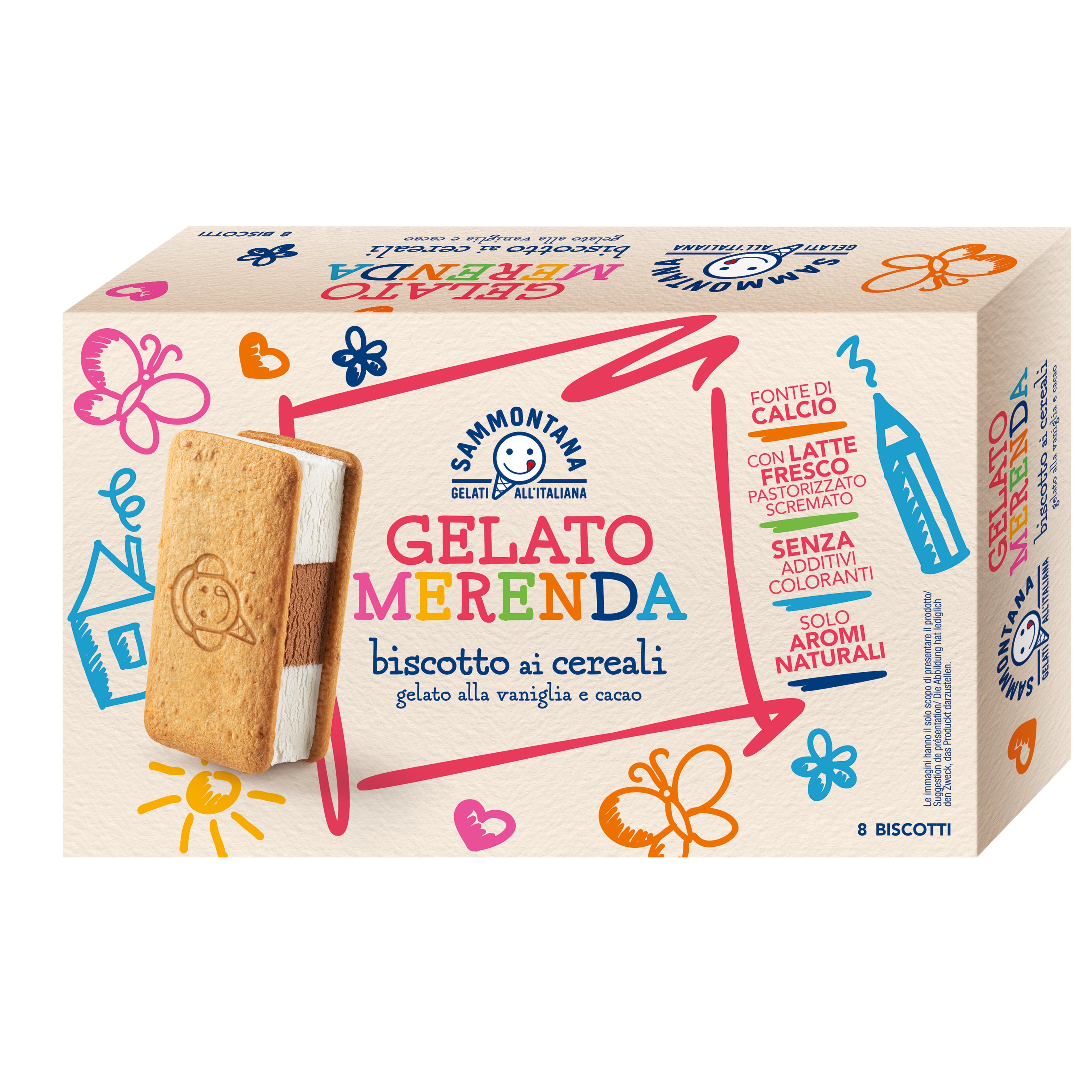 Biscotto Gelato Merenda 