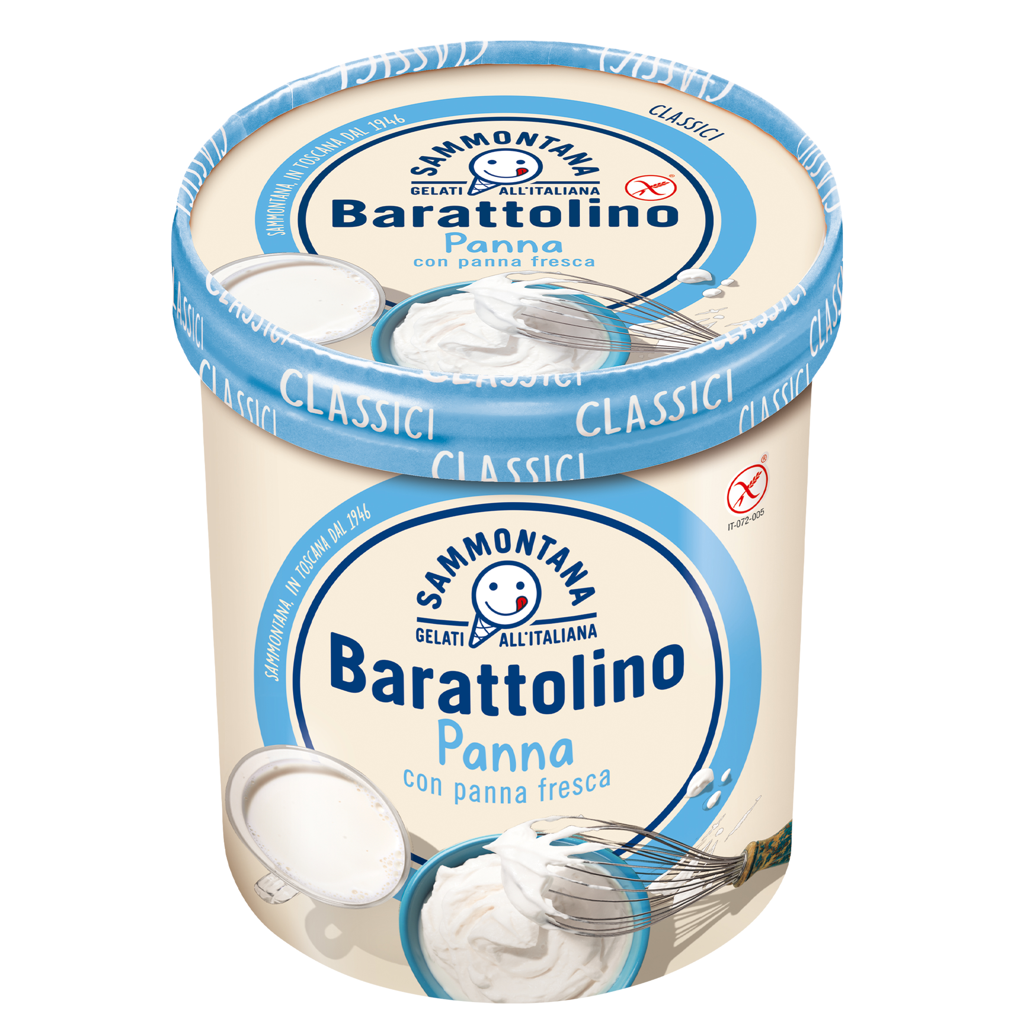 Barattolino Classico Panna