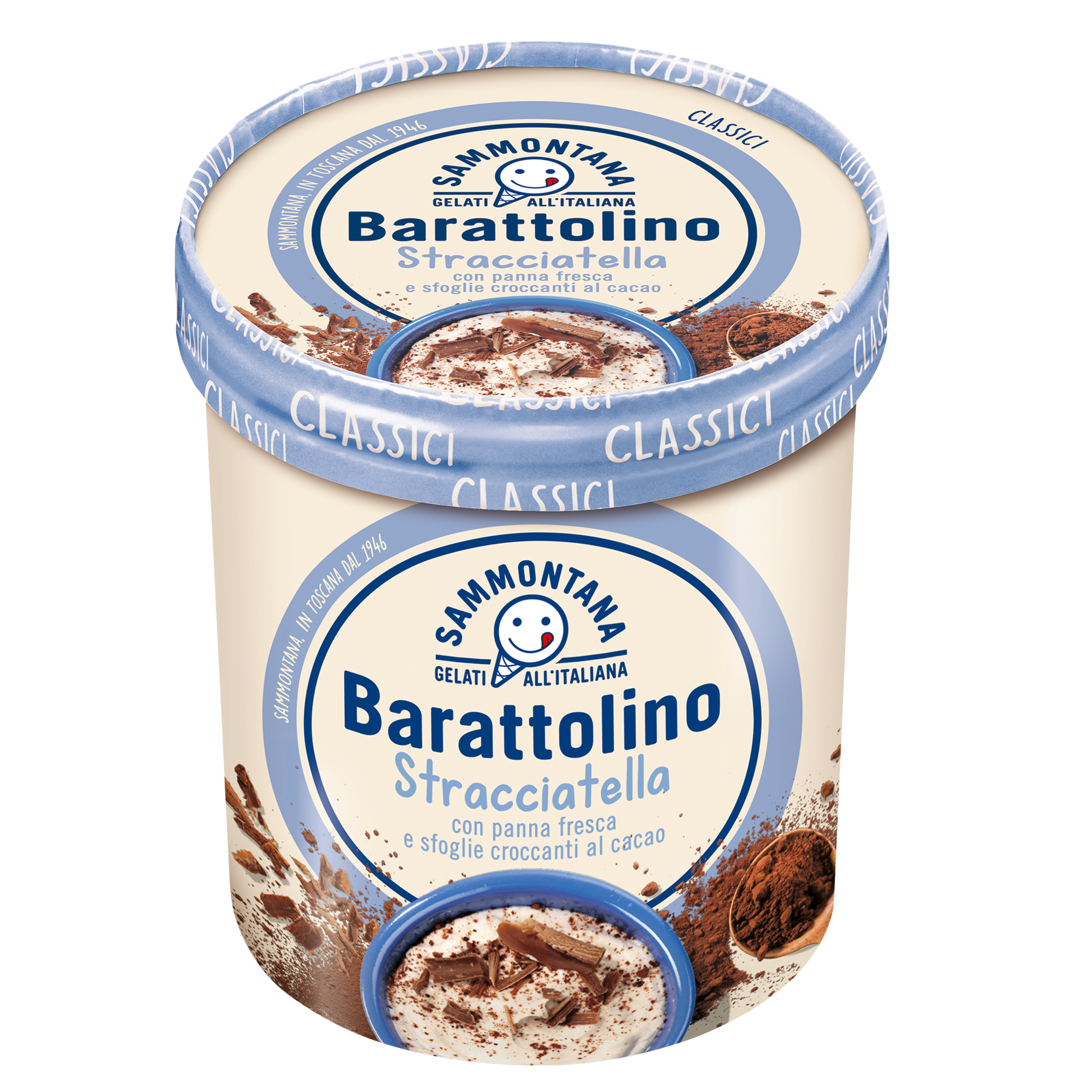 Barattolino Classico Stracciatella