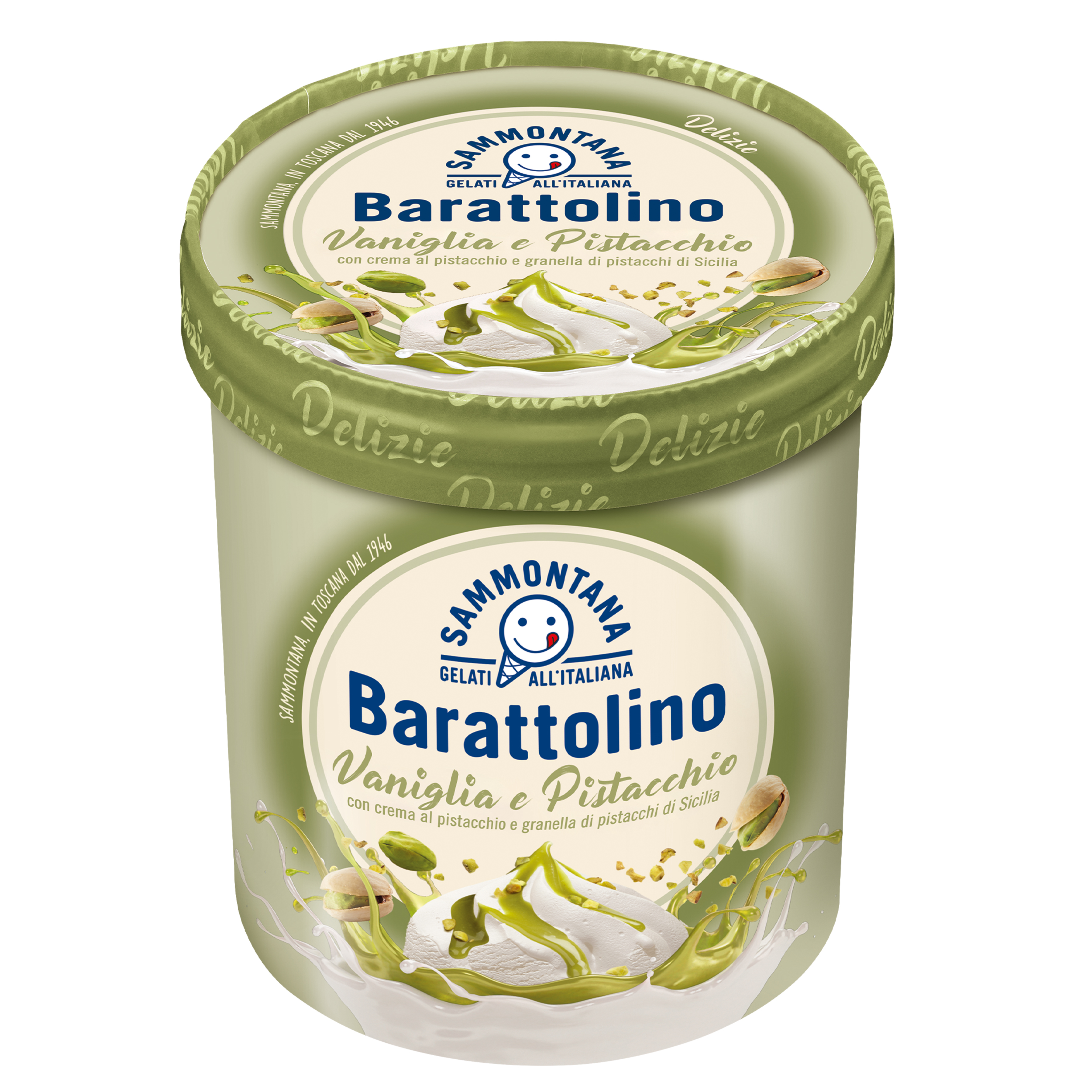 Barattolino Delizioso Vaniglia e Pistacchio