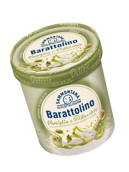 Barattolino Delizie Vaniglia e Pistacchio