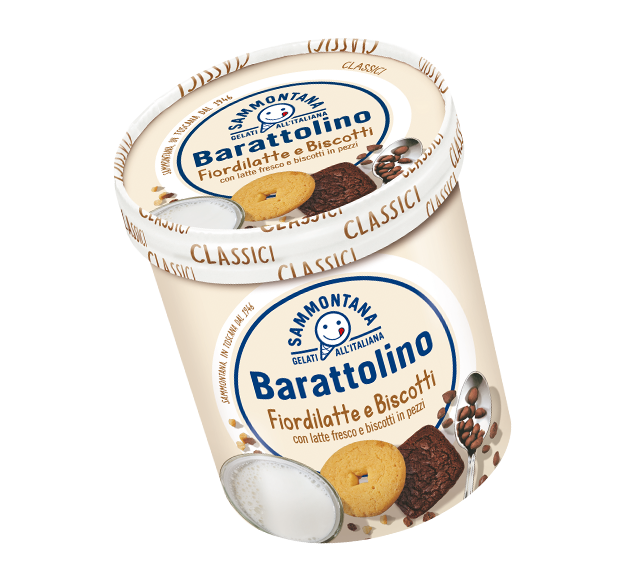 Barattolino Classici Fiordilatte e Biscotti