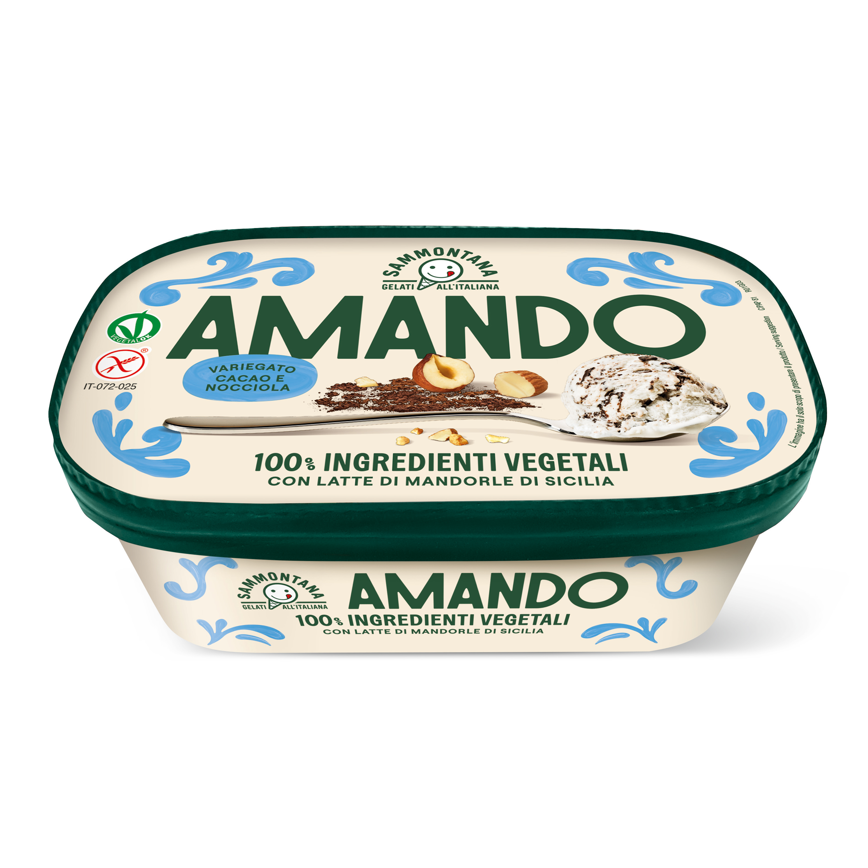 Vaschetta Amando Vaniglia Cacao e Nocciola