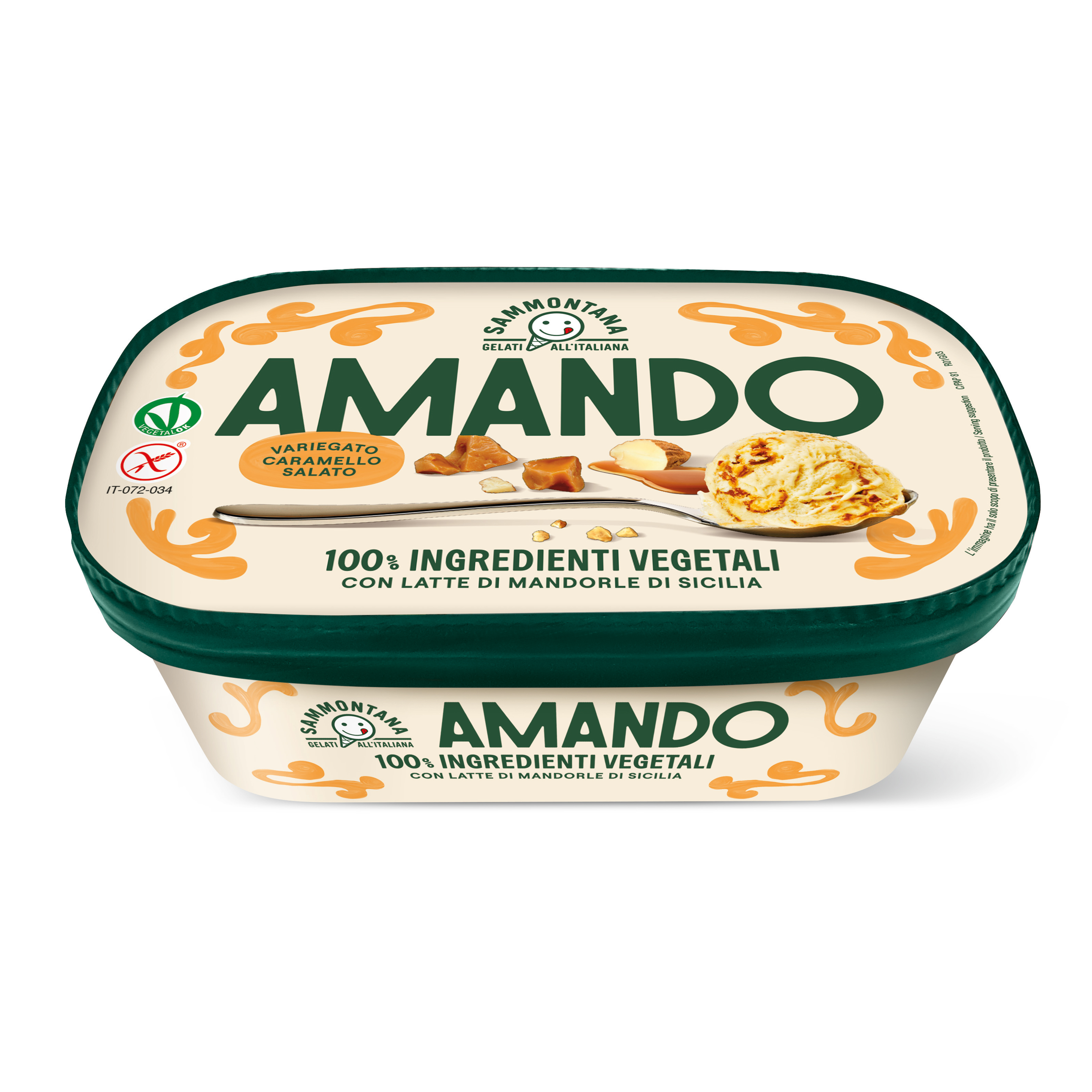 Vaschetta Amando Vaniglia Caramello Salato