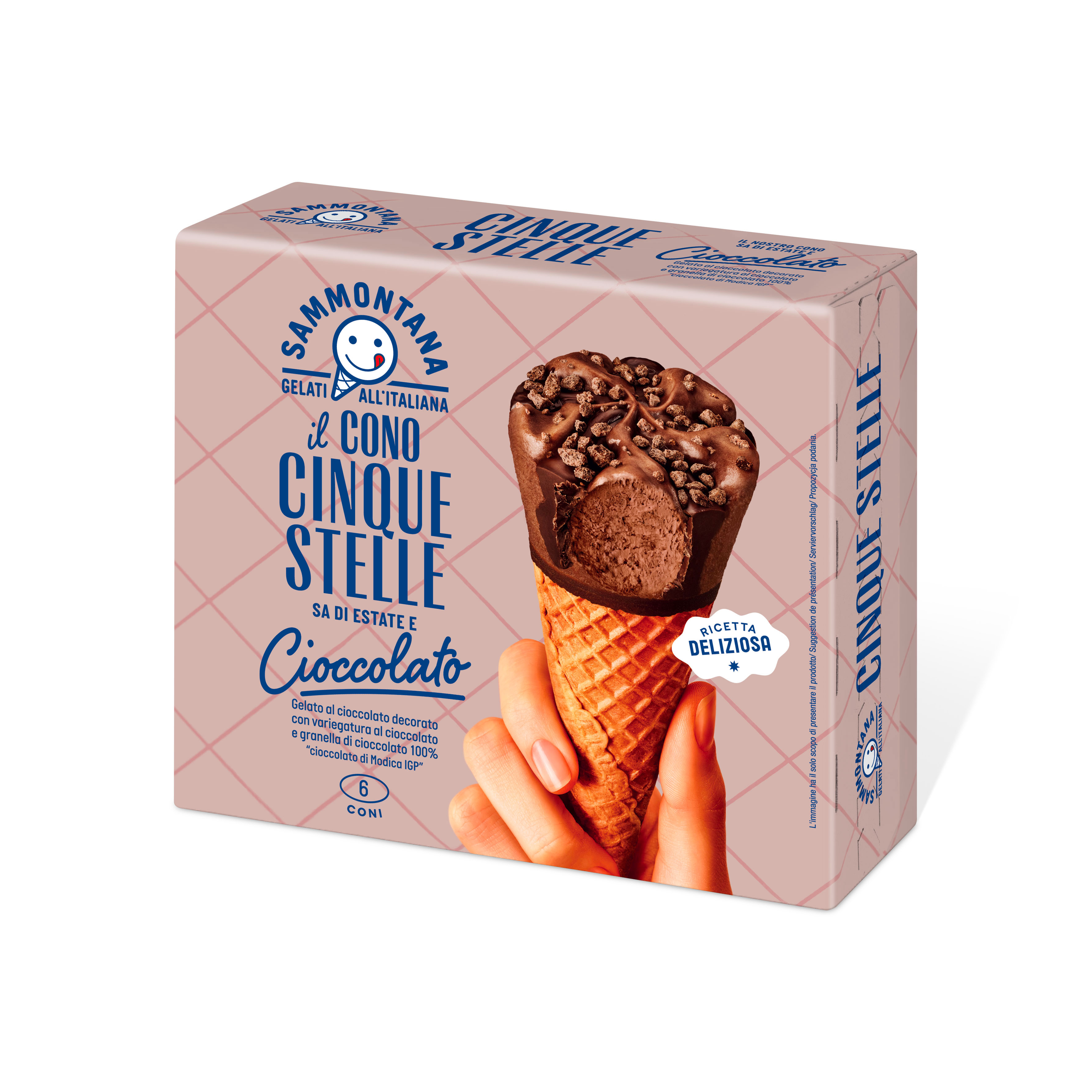 Cono Cinque Stelle Cioccolato