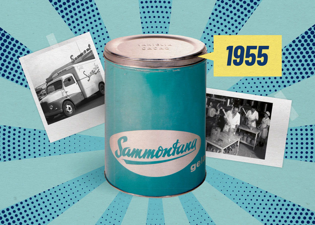 Barattolino Sammontana Vintage
